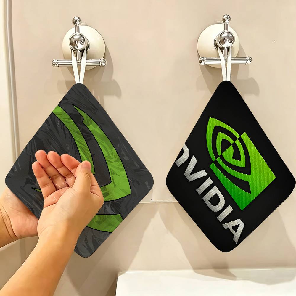Commercial Printing Logo - Globally renowned N-Nvidia Logo Polyester Cotton