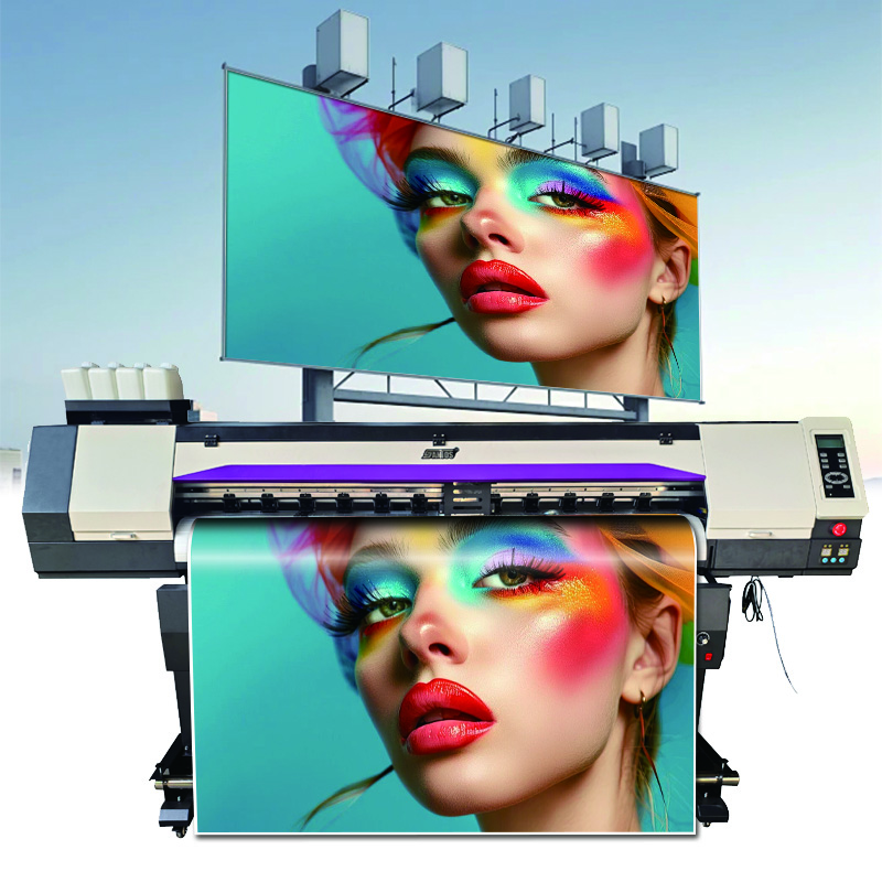 Commercial Wallpaper Printing - Santos 1.6M Eco Solvent Printer Signboard