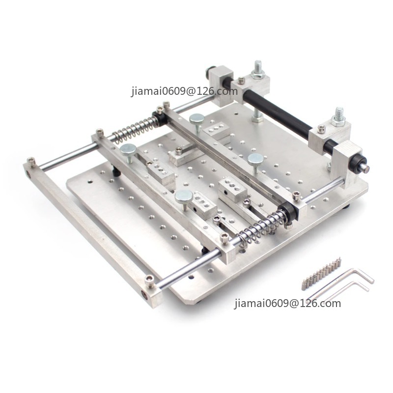 Commercial Printing Process - Manual Benchtop SMT Solder Paste Printer