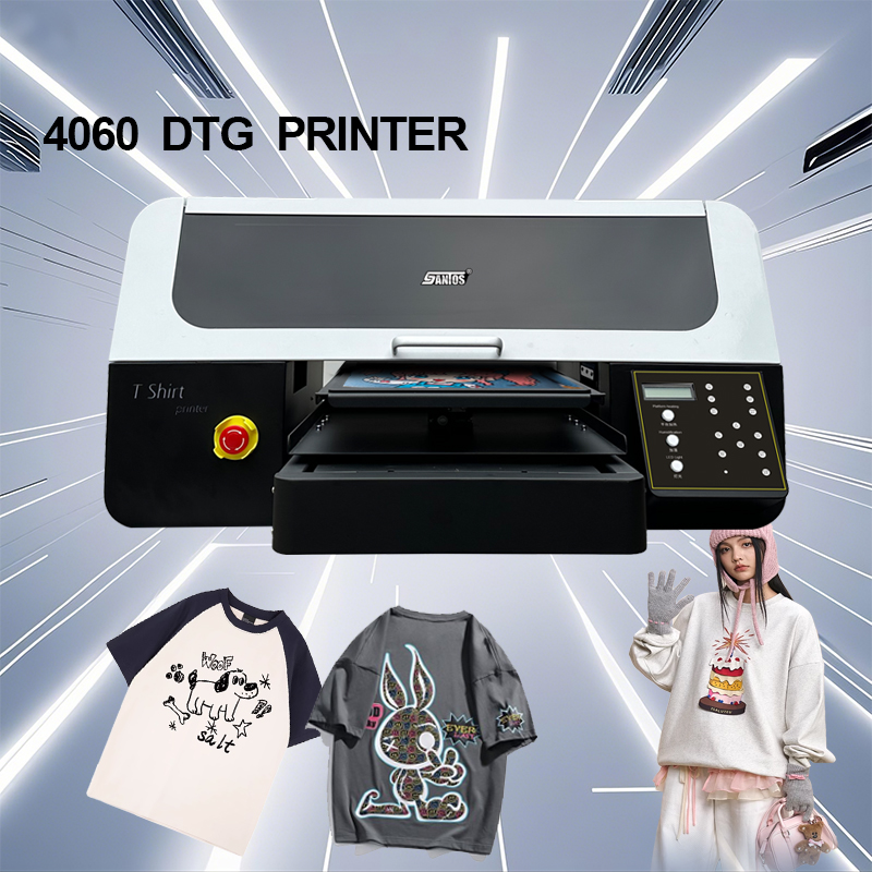 Commercial Digital Printing - DTG T-Shirt Printer 40CM*60CM Digital Printing
