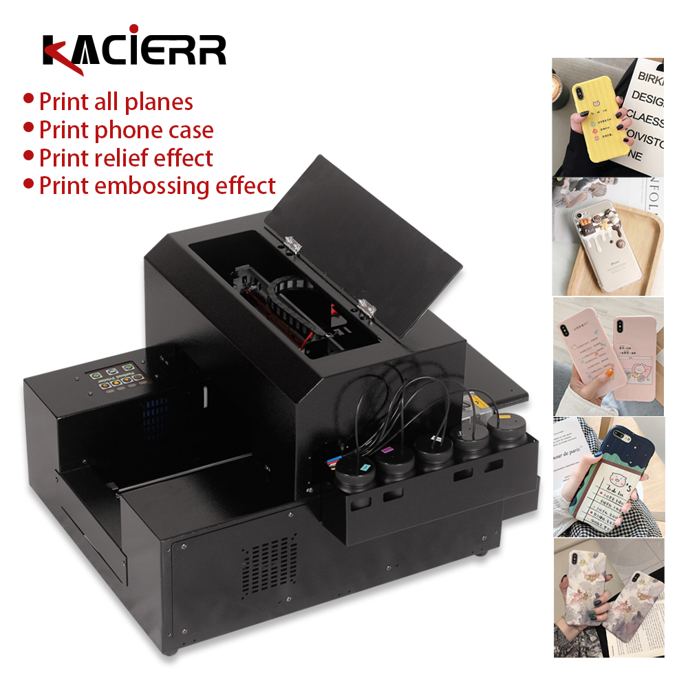 Commercial Printing Process - Mini A4 UV non-contact inkjet printer
