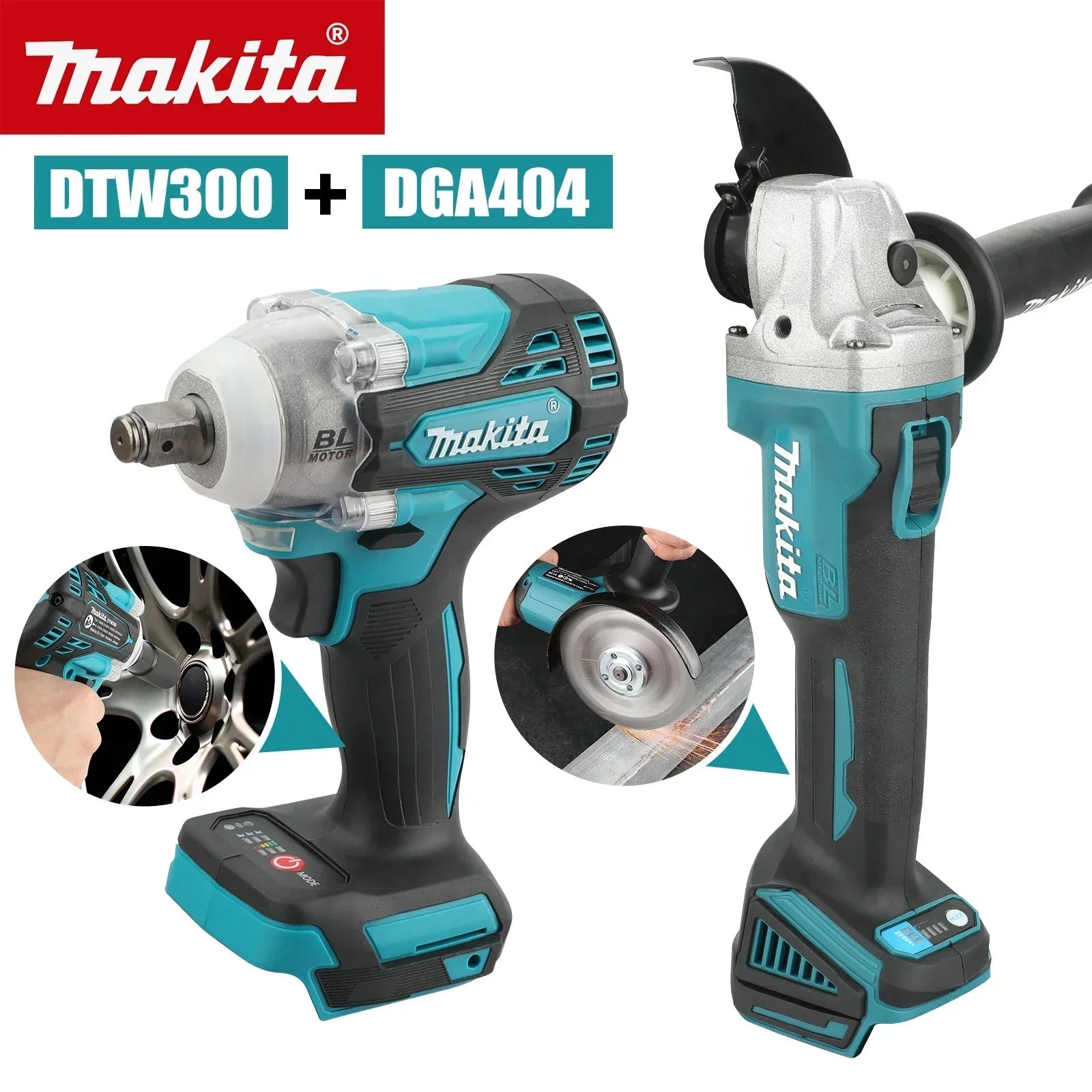 Makita DTW300 Or DGA404 Combo: - огляд і ціна Makita Drill Dtw300