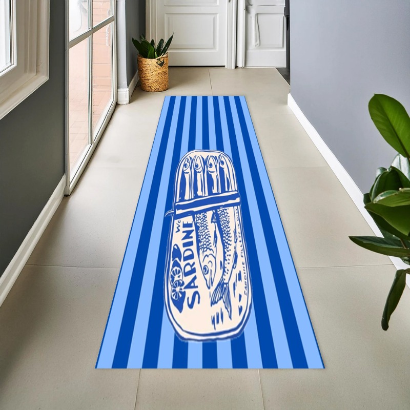 Vintage Blue Striped Sardine G - огляд і ціна Wholesale Commercial Printing