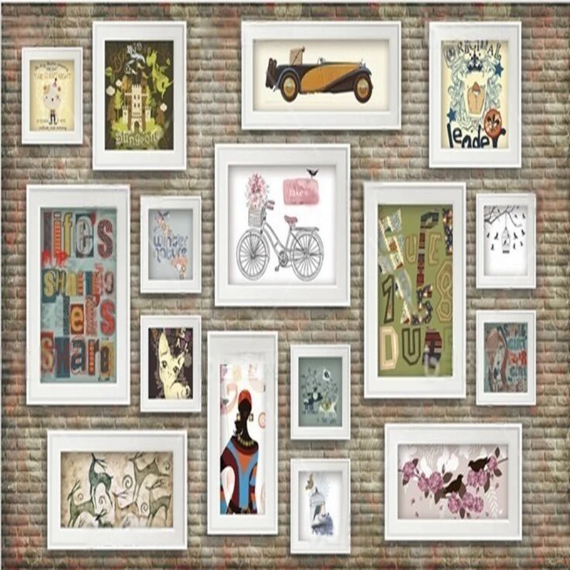 Nostalgic decorative paintings - огляд і ціна Commercial Wallpaper Printing