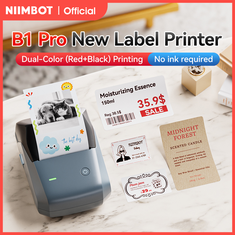 Niimbot B1 Pro Label Printer 3 - огляд і ціна Commercial Printing Dpi