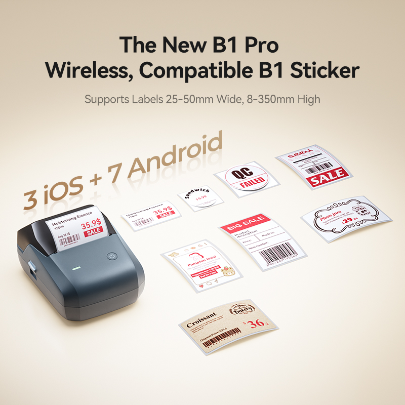 Niimbot B1 Pro Label Printer 3 - огляд і ціна Commercial Printing Dpi