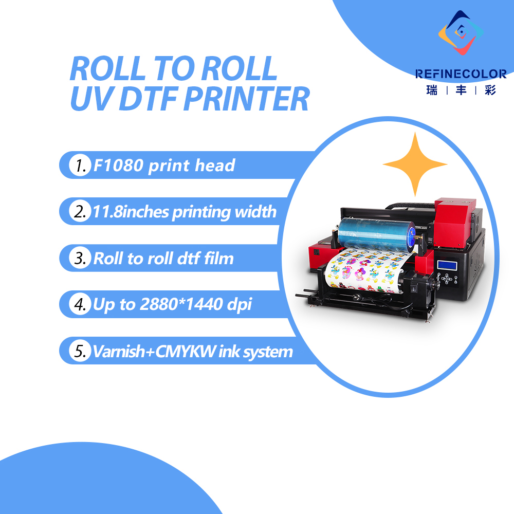 Refinecolor A3+ Industrial UV  - огляд і ціна Commercial Dtf Printing