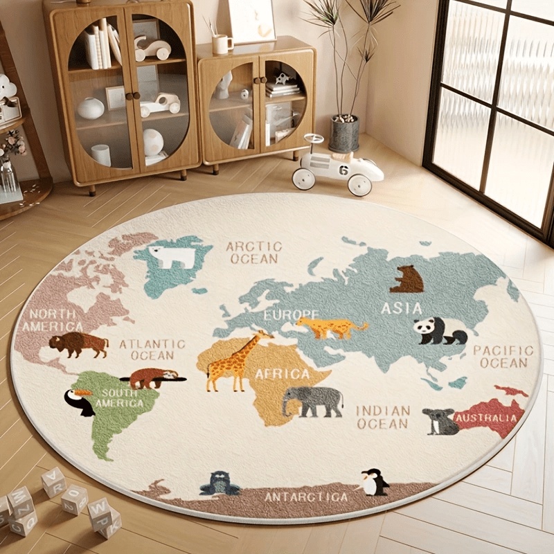 Newest 2D Round Carpet Cartoon - огляд і ціна Wholesale Commercial Printing